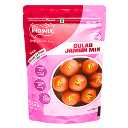 Indimix Gulab Jamun - Ready To Cook 200gm